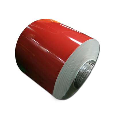 White Red Prepainted Aluminum Coils PVDF 1060 3003 3004 5052